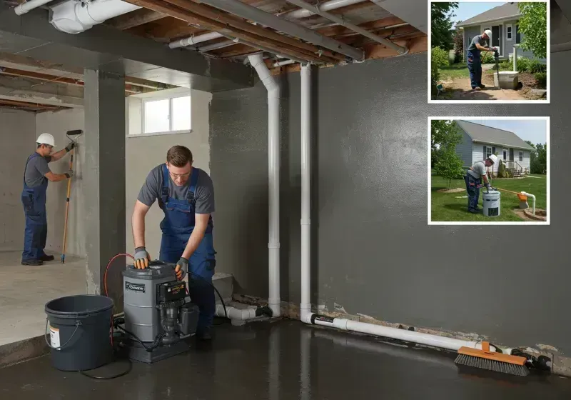 Basement Waterproofing and Flood Prevention process in Parkersburg, WV